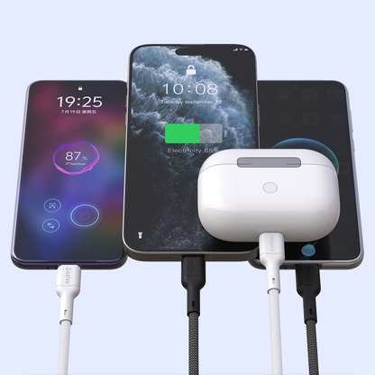 USB-C Data- og Opladningskabel - USB-C Dudao L9C Max, 240W, 1,2m, Sort