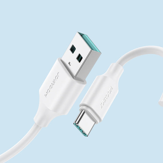 Data- og opladningskabel USB-A - USB-C Joyroom S-A9, 20W, 1m, Hvid