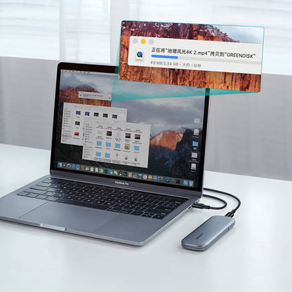 USB-C Data- og Opladningskabel - USB-C UGREEN US300, 100W, 2m, Hvid
