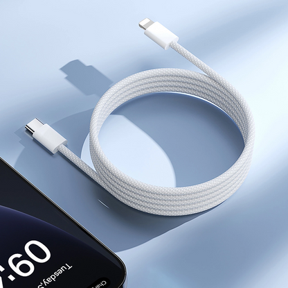 Data- og opladningskabel USB-C - Lightning Joyroom S-A45, 30W, 1m, Hvid