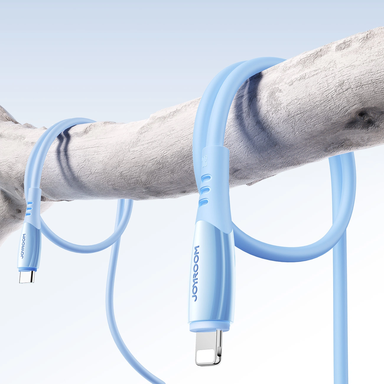 Data- og opladningskabel USB-C - Lightning Joyroom S-A59 Vibrant, 30W, 1.2m, Blå