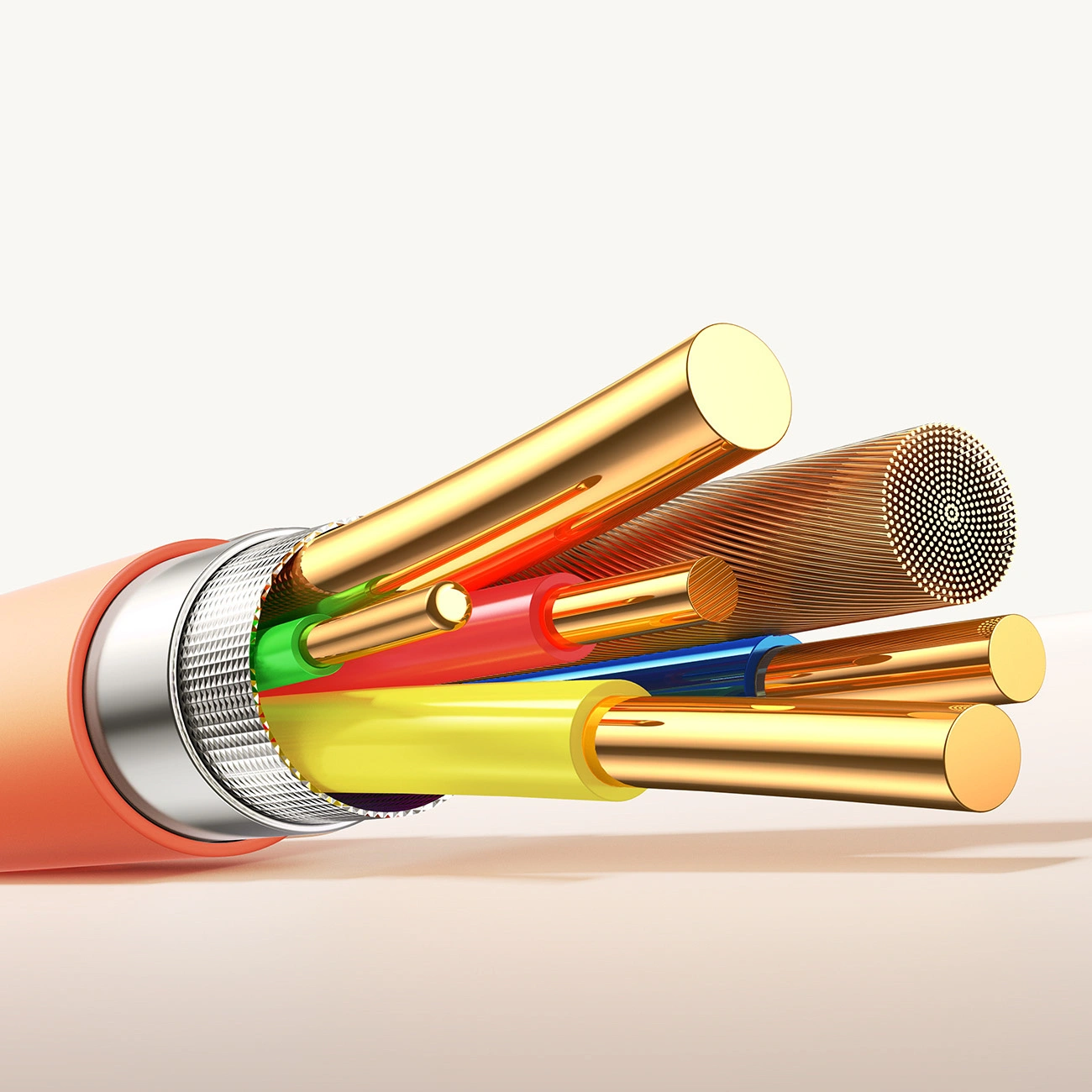 Data- og opladningskabel USB-C - USB-C Joyroom S-A59 Vibrant, 60W, 1.2m, Orange