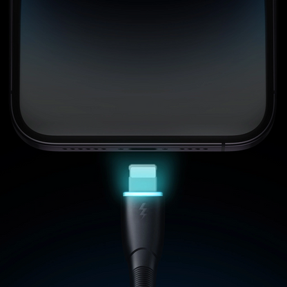 Joyroom SA32-AL3 USB-A til Lightning data- og opladningskabel, 18 W, 1 m, sort
