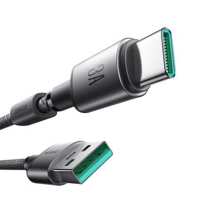 Data- og opladningskabel USB-A - USB-C Joyroom S-A50, 60W, 1.2m, Grå