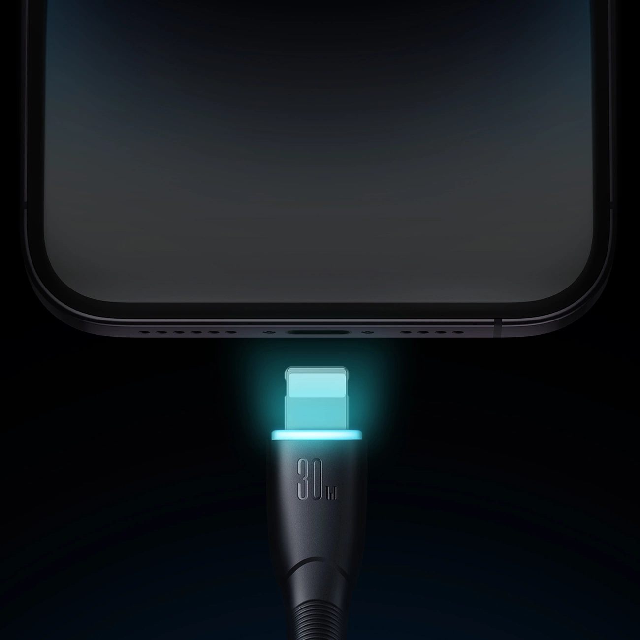 USB-C to Lightning Data and Charging Cable Joyroom S-A32, 30W, 1m, Black