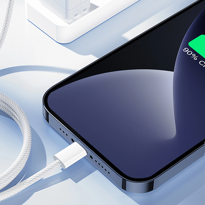 Data- og opladningskabel USB-C - Lightning Joyroom S-A45, 30W, 1m, Hvid