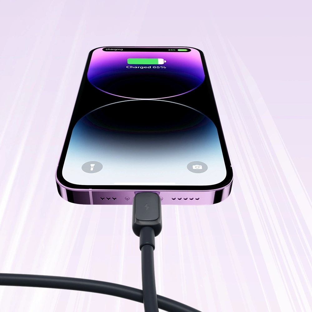 USB-A til Lightning data- og opladningskabel Joyroom S-A14, 18W, 1,2m, sort