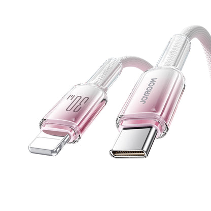 USB-C til Lightning Data- og Opladningskabel Joyroom S-A42, 30W, 1,2m, Hvid