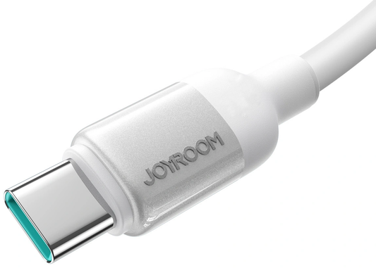 USB-A til USB-C data- og opladningskabel Joyroom S-A62 Lively, 18W, 1,2m, hvid