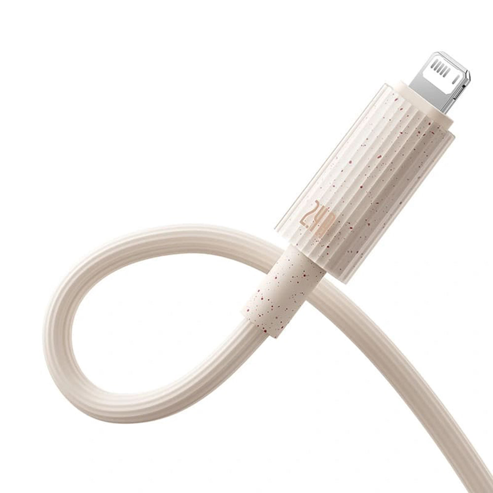Data- og opladningskabel USB-A - Lightning Baseus Habitat, 18W, 2m, Grøn P10360200631-01