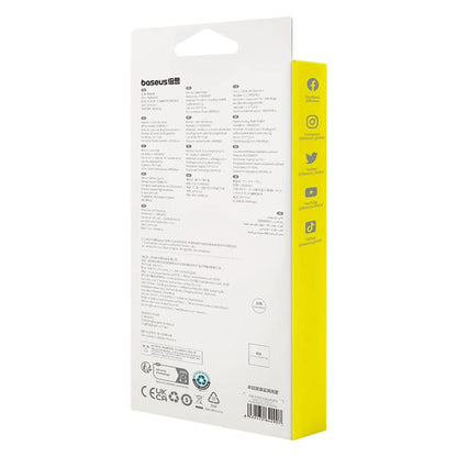 Data- og opladningskabel USB-A - Lightning Baseus Habitat, 18W, 2m, Grøn P10360200631-01