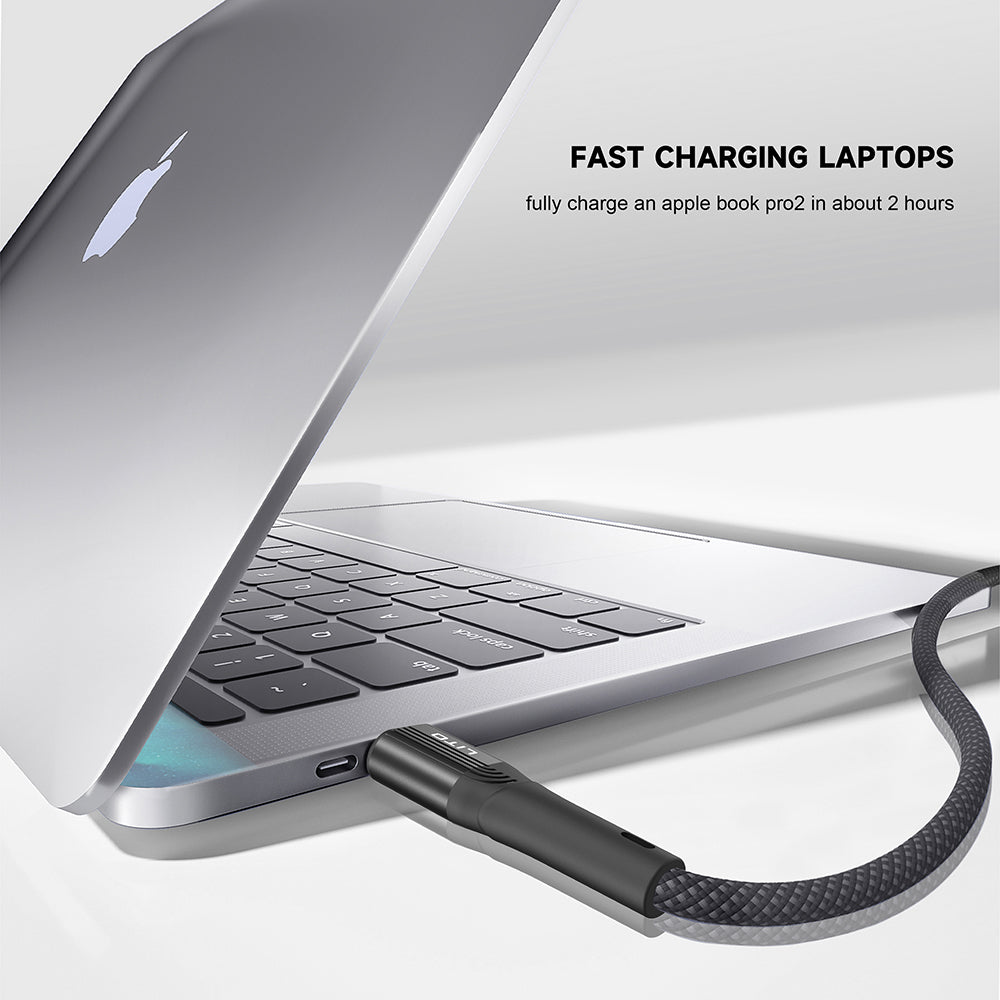 Data- og opladningskabel USB-A - Lightning Lito LD14, 18W, 1m, Sort
