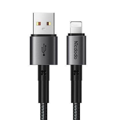 Data- og opladningskabel USB-A - Lightning McDodo CA-3580, 18W, 1.2m, Sort