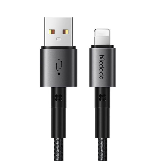 Data- og opladningskabel USB-A - Lightning McDodo CA-3580, 18W, 1.2m, Sort