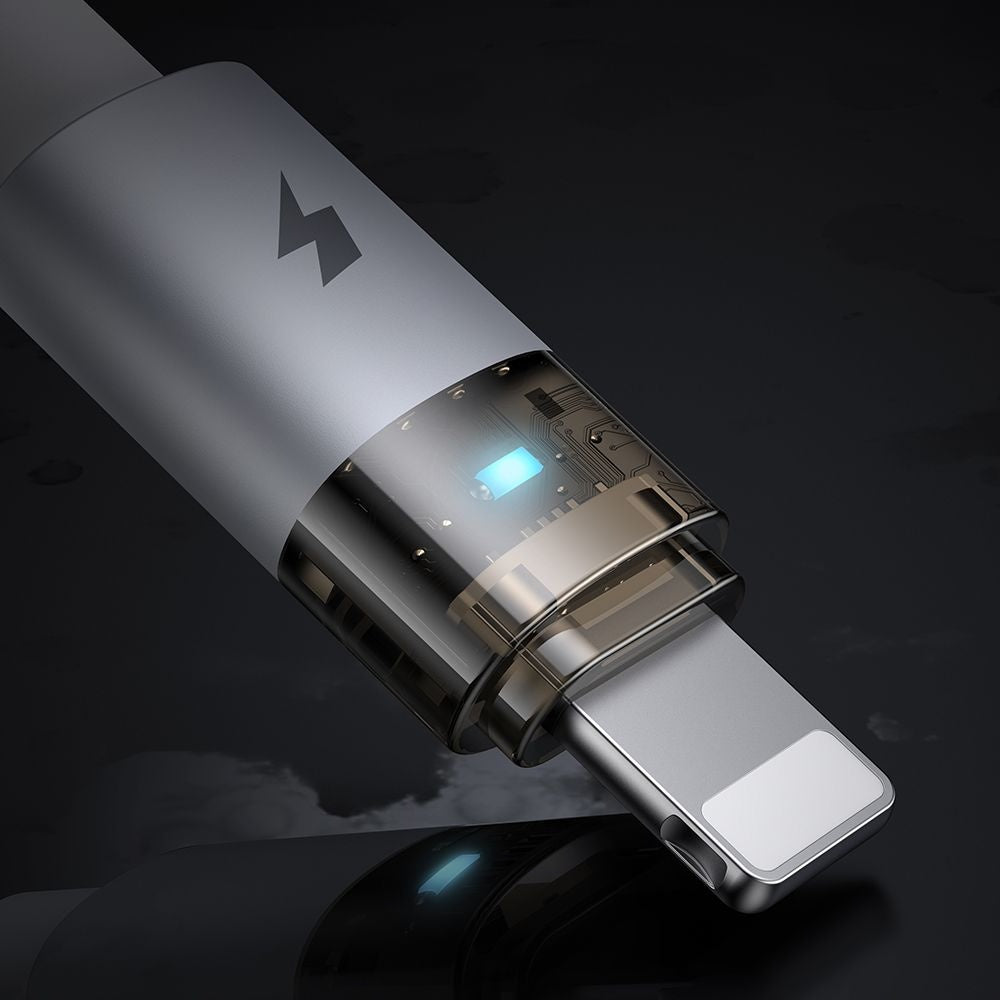 Data- og opladningskabel USB-A - Lightning McDodo CA-6912, 18W, 1.2m, Hvid