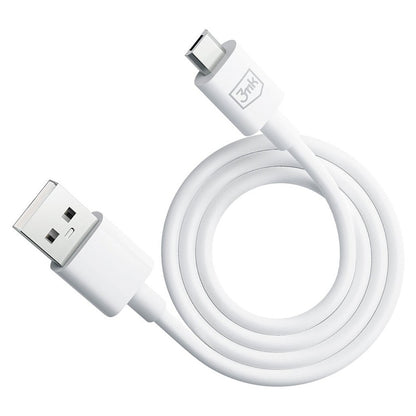 Data- og opladningskabel USB-A - microUSB 3MK Hyper, 18W, 1.2m, Sort