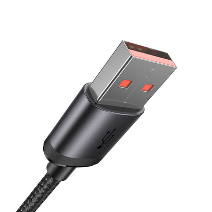 Data- og opladningskabel USB-A - microUSB McDodo CA-3990, 18W, 1m, Sort