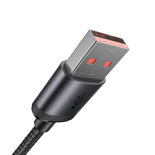 Data- og opladningskabel USB-A - microUSB McDodo CA-3990, 18W, 1m, Sort