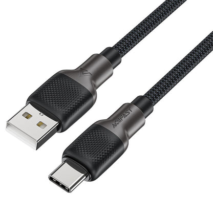 Data- og opladningskabel USB-A - USB-C Acefast C10-04, 18W, 1,2m, Sort