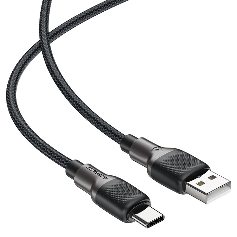 Data- og opladningskabel USB-A - USB-C Acefast C10-04, 18W, 1,2m, Sort