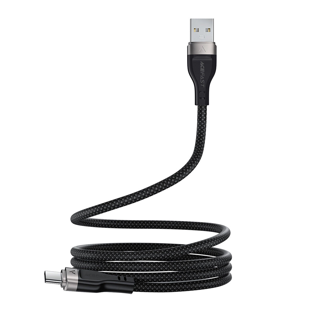 Data- og opladningskabel USB-A - USB-C Acefast C11-04, 18W, 1.2m, Sort