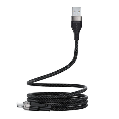 Data- og opladningskabel USB-A - USB-C Acefast C11-04, 18W, 1.2m, Sort