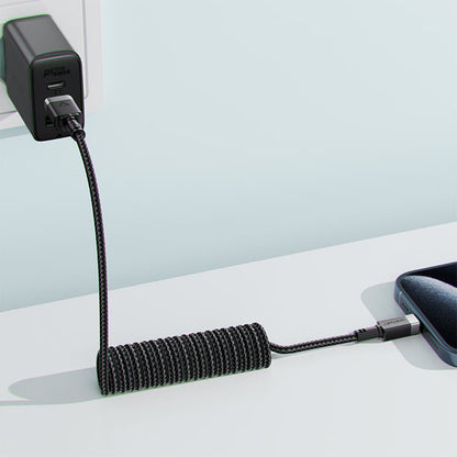 Data- og opladningskabel USB-A - USB-C Acefast C14-04, 18W, 1,2m, Sort