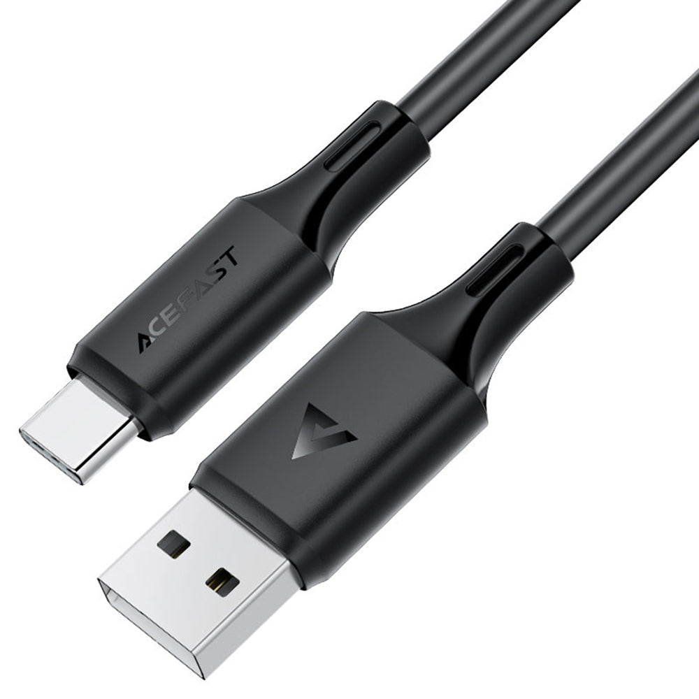 Data- og opladningskabel USB-A - USB-C Acefast C17-04, 18W, 1,2m, Sort