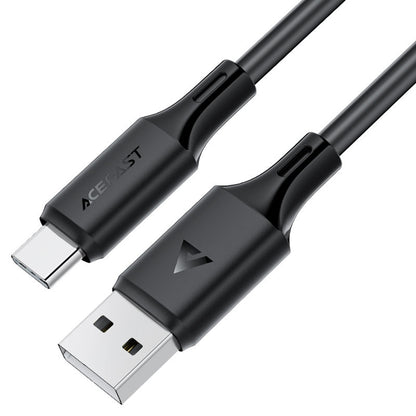 Data- og opladningskabel USB-A - USB-C Acefast C17-04, 18W, 1,2m, Sort