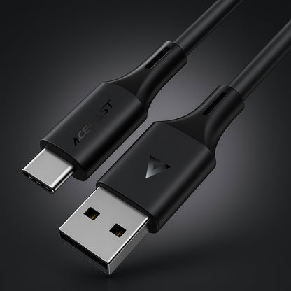 Data- og opladningskabel USB-A - USB-C Acefast C17-04, 18W, 1,2m, Sort