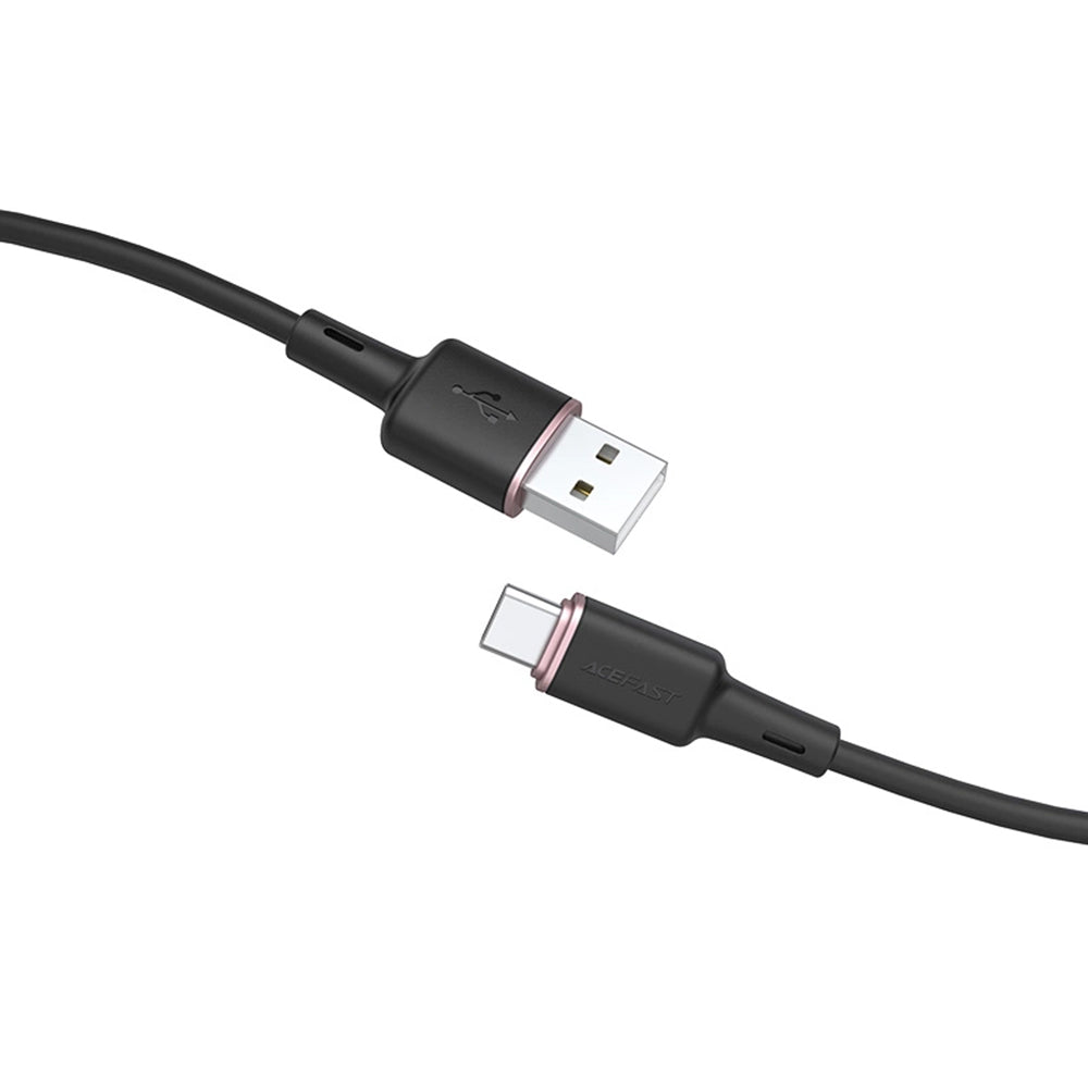Data- og opladningskabel USB-A - USB-C Acefast C2-04, 18W, 1.2m, Sort