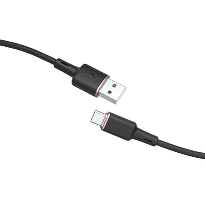 Data- og opladningskabel USB-A - USB-C Acefast C2-04, 18W, 1.2m, Sort