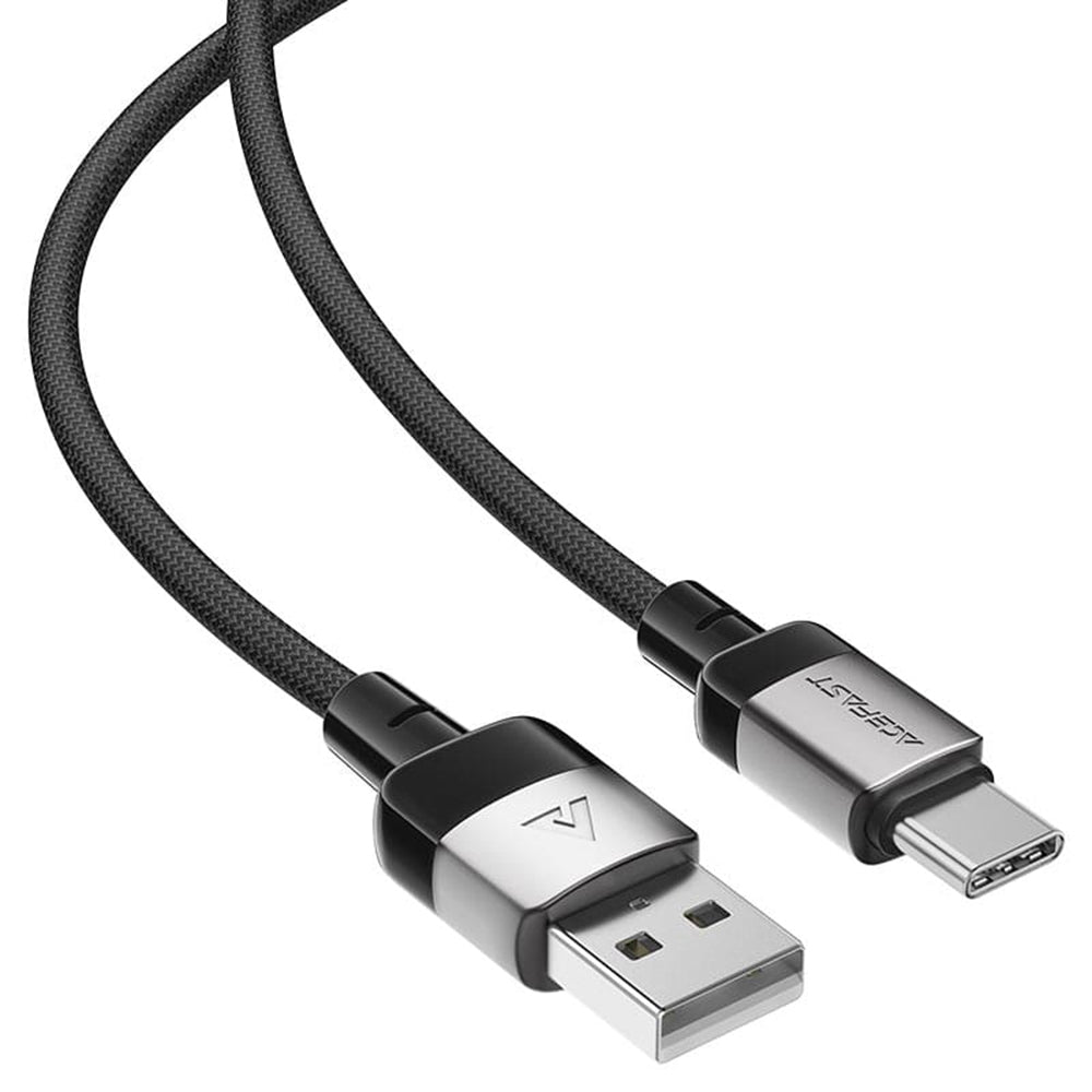 Data- og opladningskabel USB-A - USB-C Acefast C9-04, 18W, 1,2m, Sort