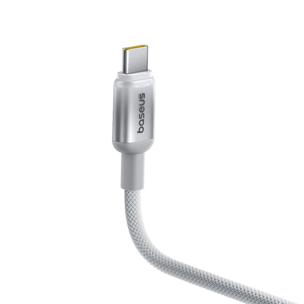 Data- og opladningskabel USB-A - USB-C Baseus Discolor, 100W, 1m, Sølv E0420803