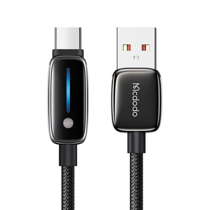 Data- og opladningskabel USB-A - USB-C McDodo CA-0020, 66W, 1.2m, Sort