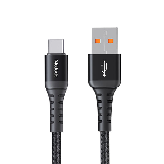 Data- og opladningskabel USB-A - USB-C McDodo CA-2271, 18W, 1m, Sort