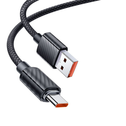 USB-A to USB-C Data and Charging Cable McDodo CA-3650, 100W, 1.2m, Black