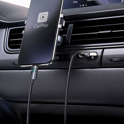 Data- og opladningskabel USB-A - USB-C McDodo CA-6520 Display, 100W, 1.2m, Sort