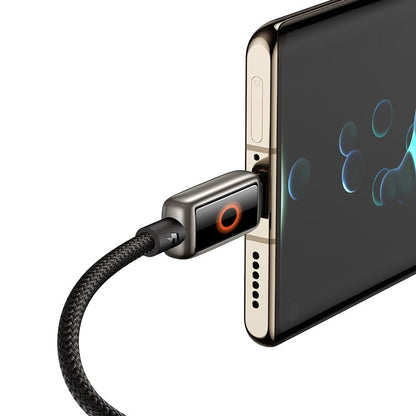 Data- og opladningskabel USB-A - USB-C McDodo CA-6650 Auto Power Off, 100W, 1.2m, Sort