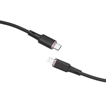 Data- og opladningskabel USB-C - Lightning Acefast C2-01, 30W, 1.2m, Sort