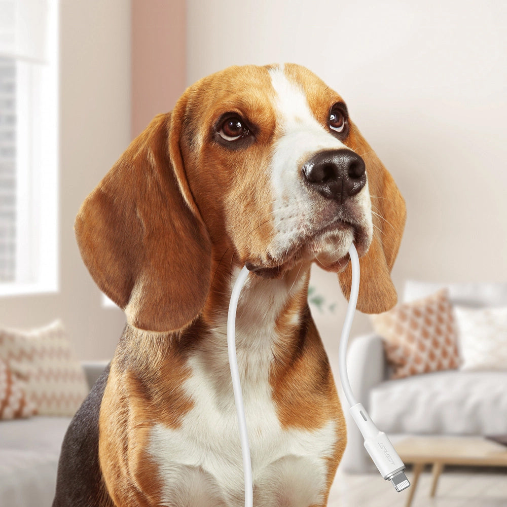 Data- og opladningskabel USB-C - Lightning Acefast C2-01, 30W, 1.2m, Sort