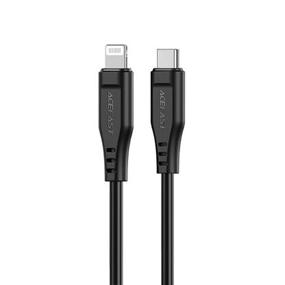 Data- og opladningskabel USB-C - Lightning Acefast C3-01, 30W, 1.2m, Sort