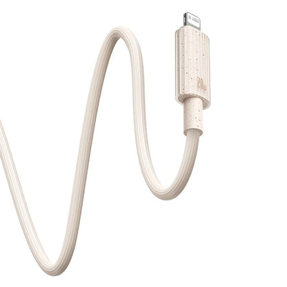 Data- og opladningskabel USB-C - Lightning Baseus Habitat, 20W, 2m, Grøn P10360201631-01