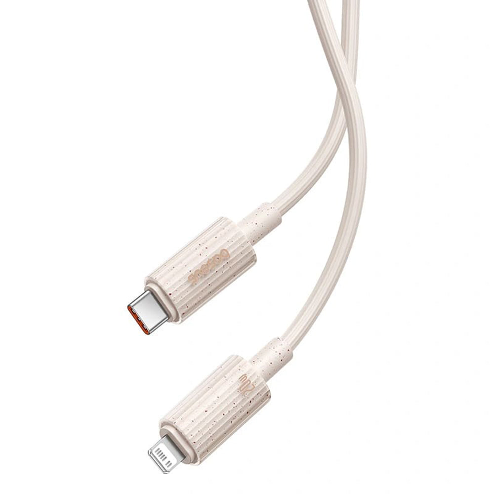 Data- og opladningskabel USB-C - Lightning Baseus Habitat, 20W, 2m, Grøn P10360201631-01