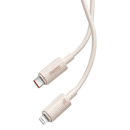 Data- og opladningskabel USB-C - Lightning Baseus Habitat, 20W, 2m, Grøn P10360201631-01