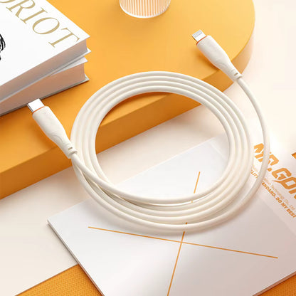 Data- og opladningskabel USB-C - Lightning Blueo Ape Legend, 20W, 1.5m, Grå