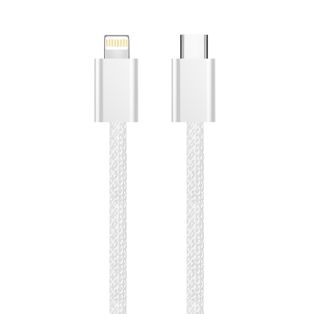 USB-C to Lightning Data and Charging Cable ColorWay CW-CBPDCL061, 27W, 1m, Gray