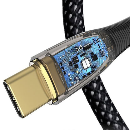 Data- og opladningskabel USB-C - Lightning Lito LD01, 27W, 1.2m, Sort