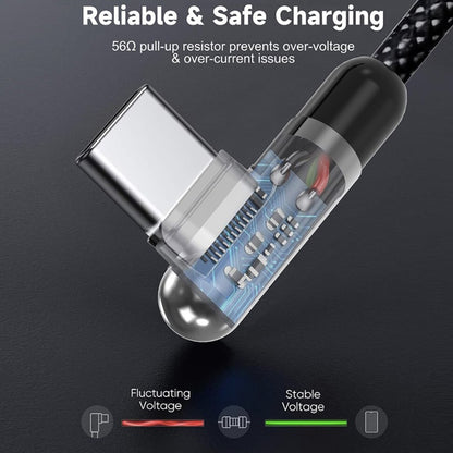 USB-C - Lightning Data- og Opladningskabel Lito LD13CL, 30W, 1m, Sort