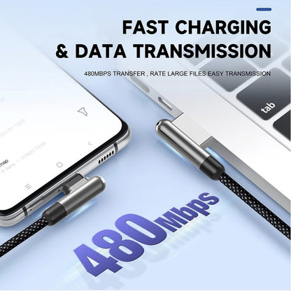 USB-C - Lightning Data- og Opladningskabel Lito LD13CL, 30W, 1m, Sort
